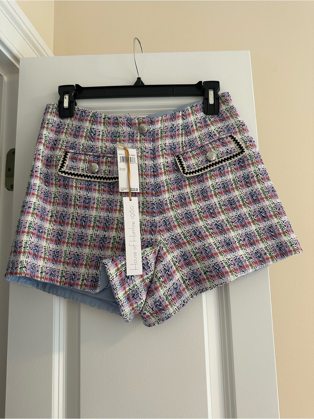 House of Harlow 1960 Pastel Tweed Women's Shorts